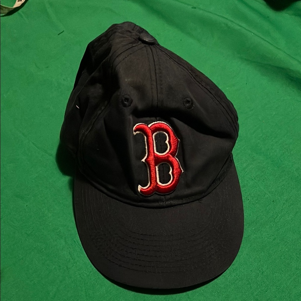 Black Cap with Red B Logo used like new